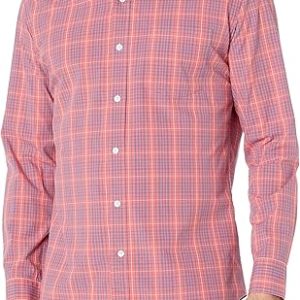 Fit Long-Sleeve Casual Poplin Shirt